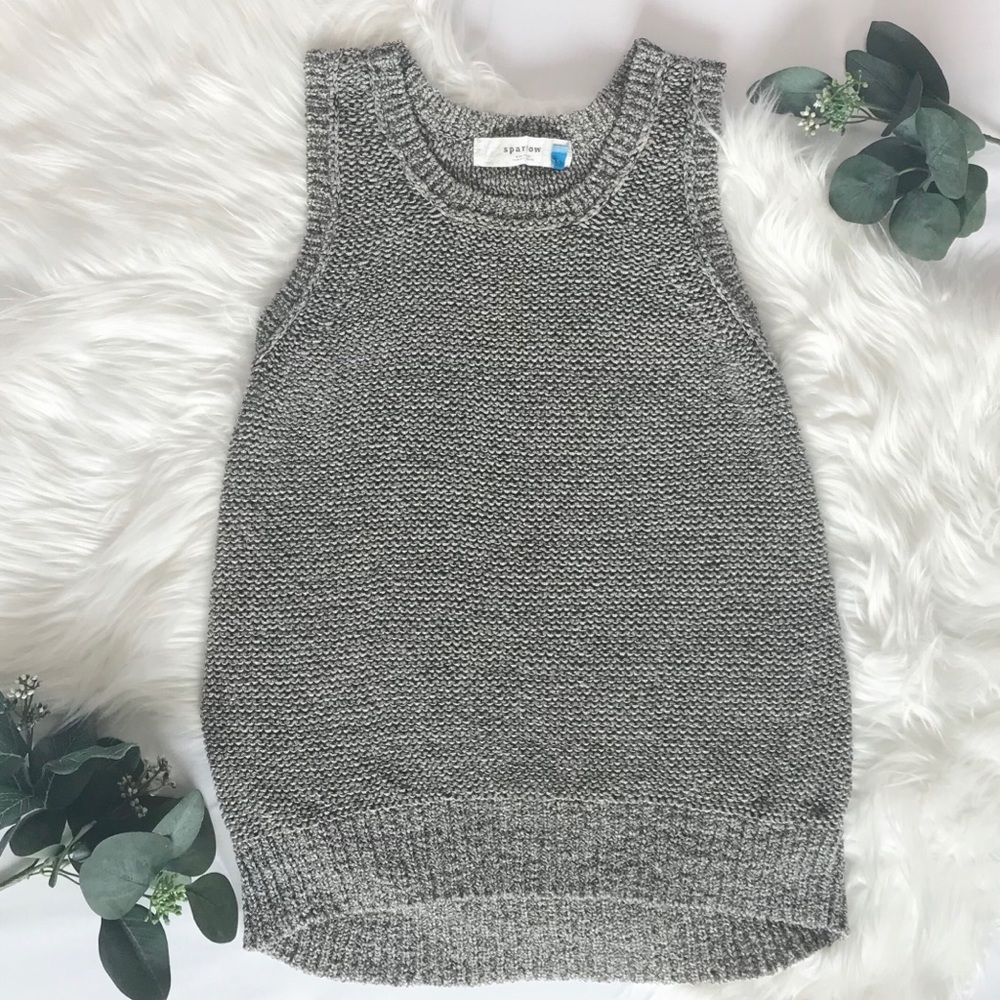 Anthropologie Sparrow Sleeveless Sweater